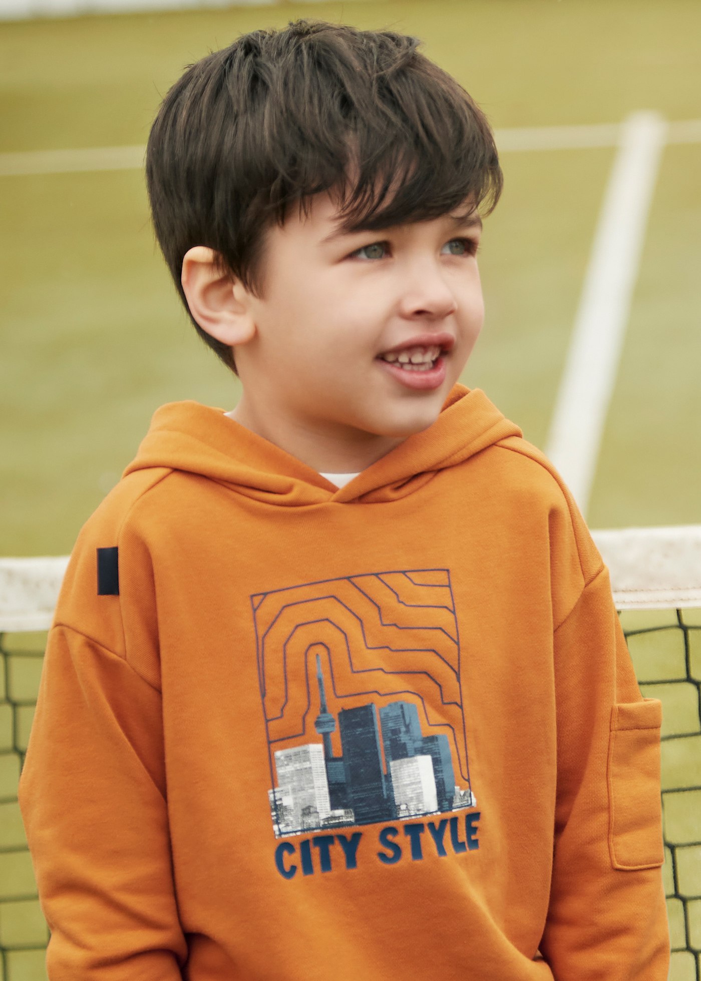 Sweatshirt Skyline Jungen