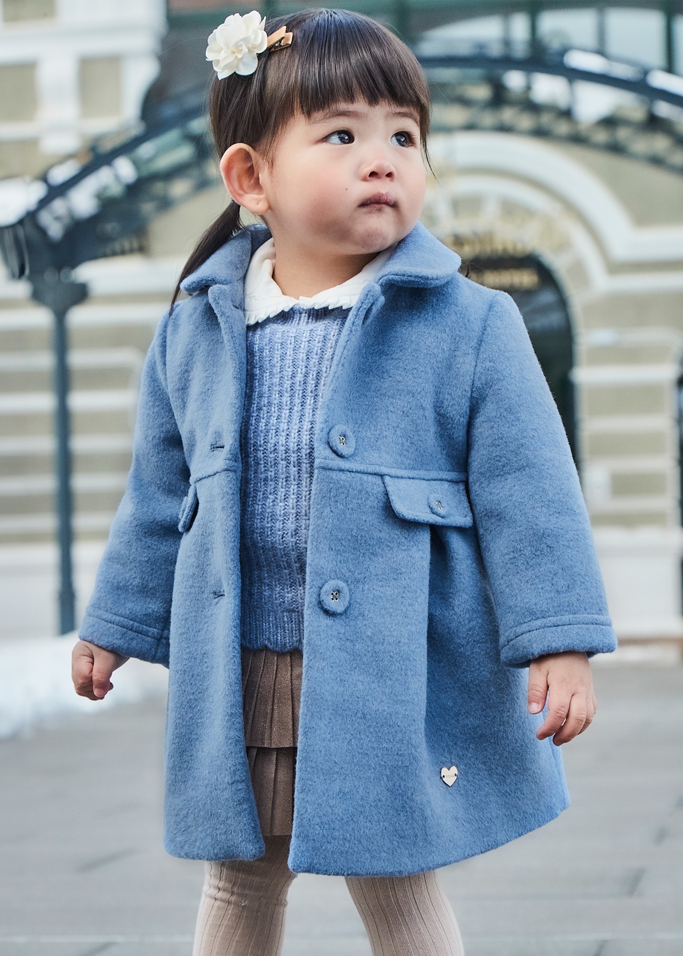 Manteau en tissu bébé