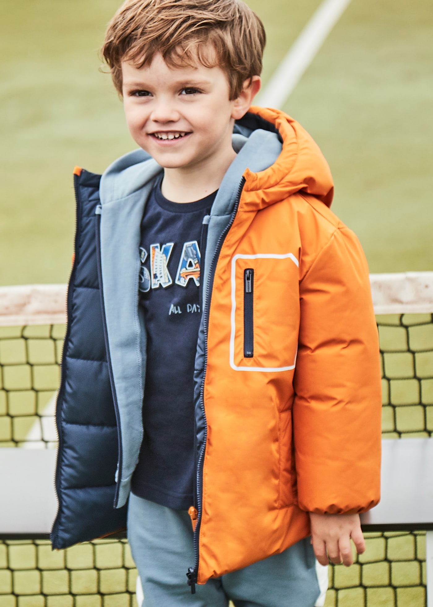 Boy Reversible Coat