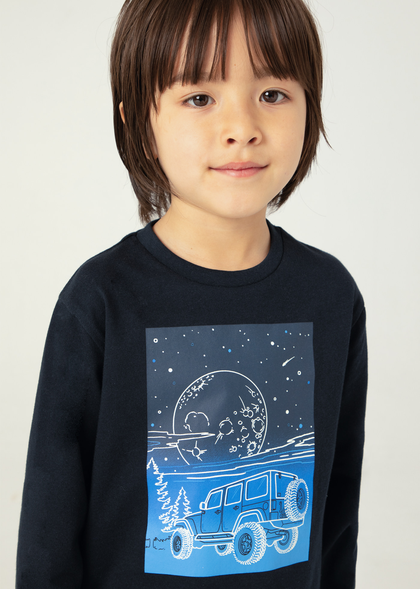 Boy Glow in the Dark Print T-Shirt