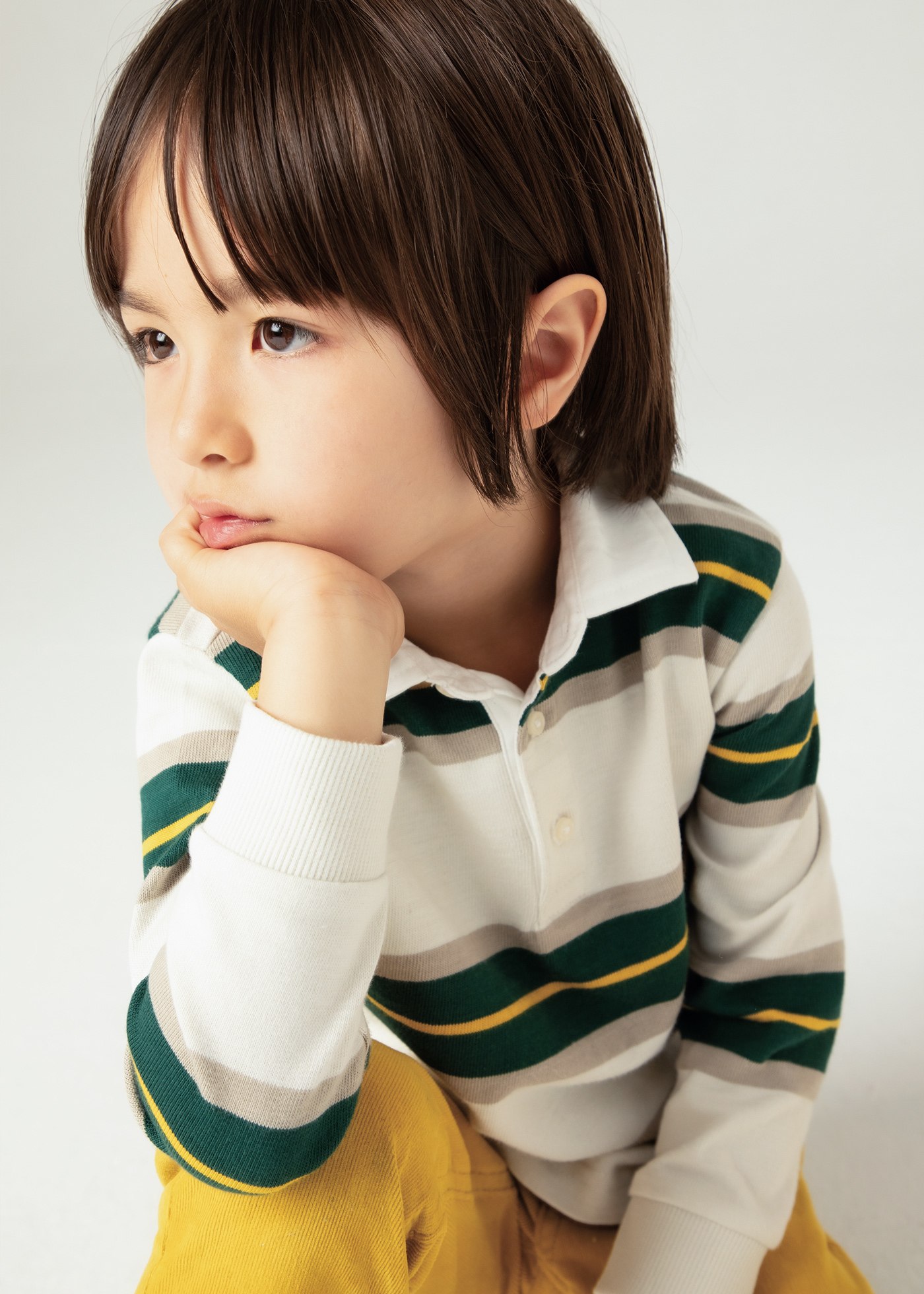 Polo righe bambino