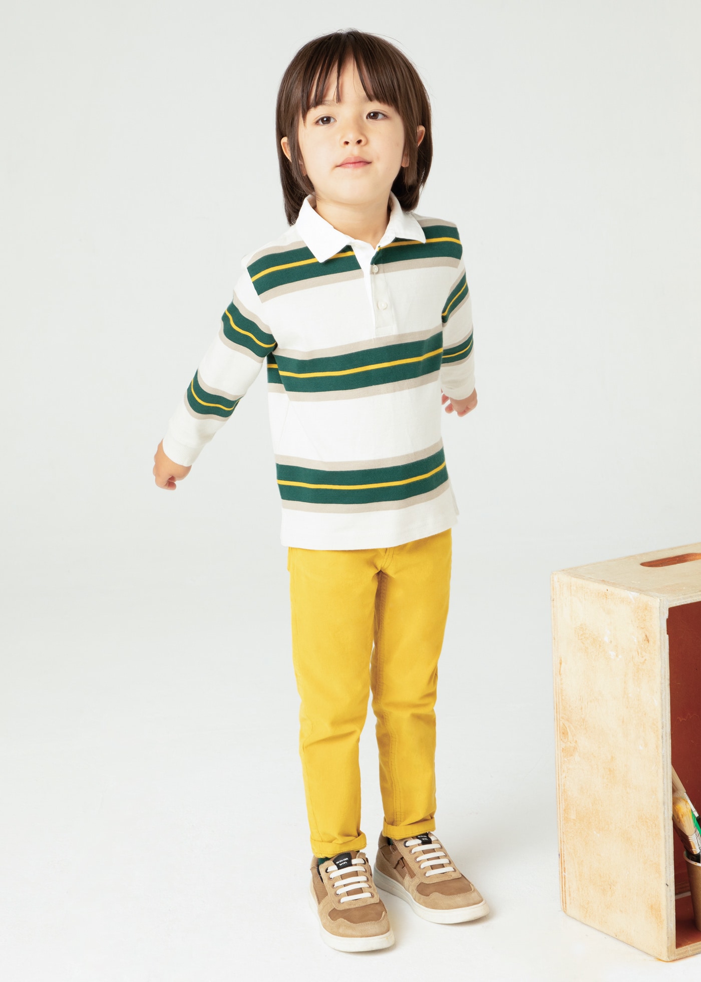 Polo righe bambino