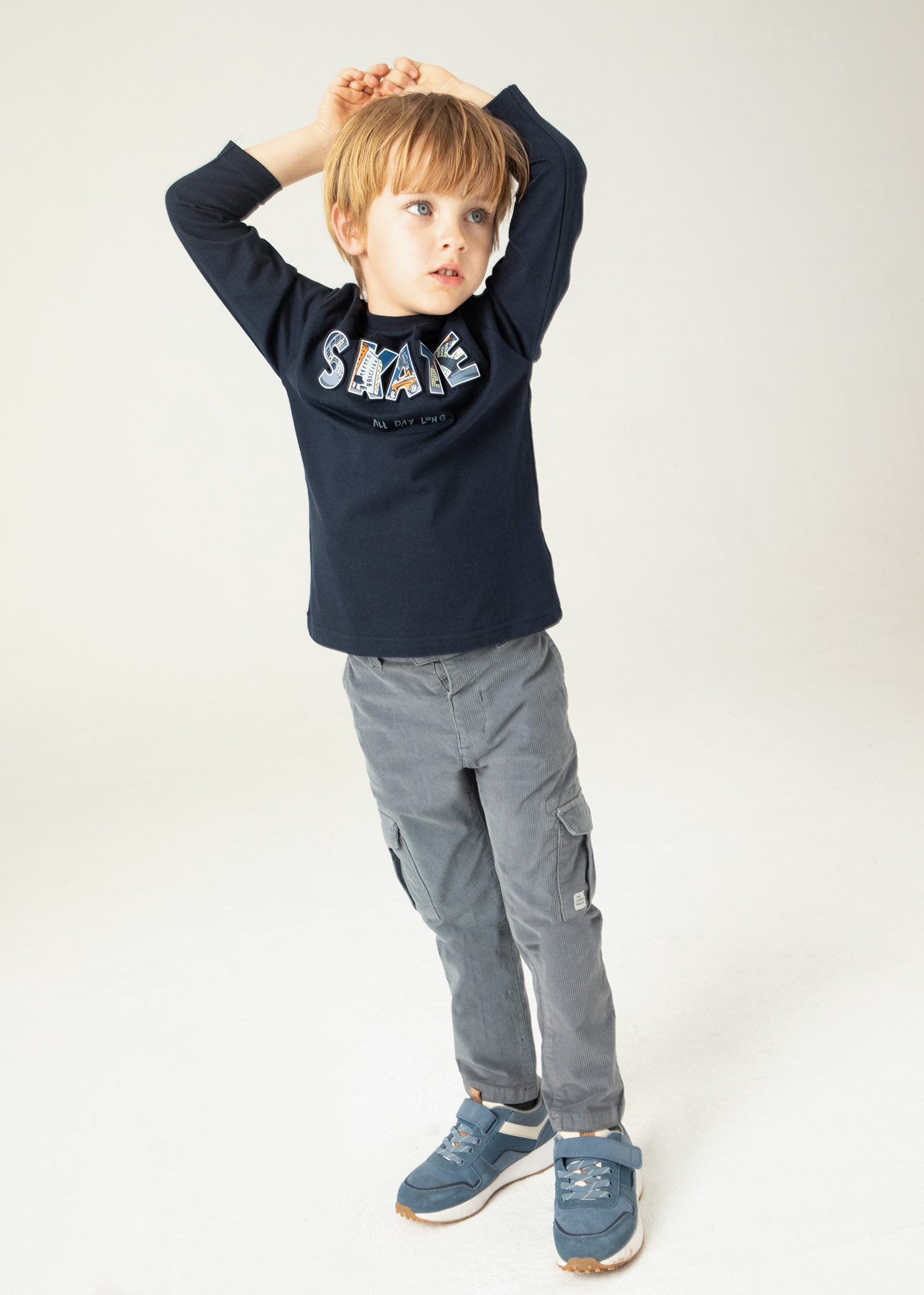 Boy Embossed T-Shirt