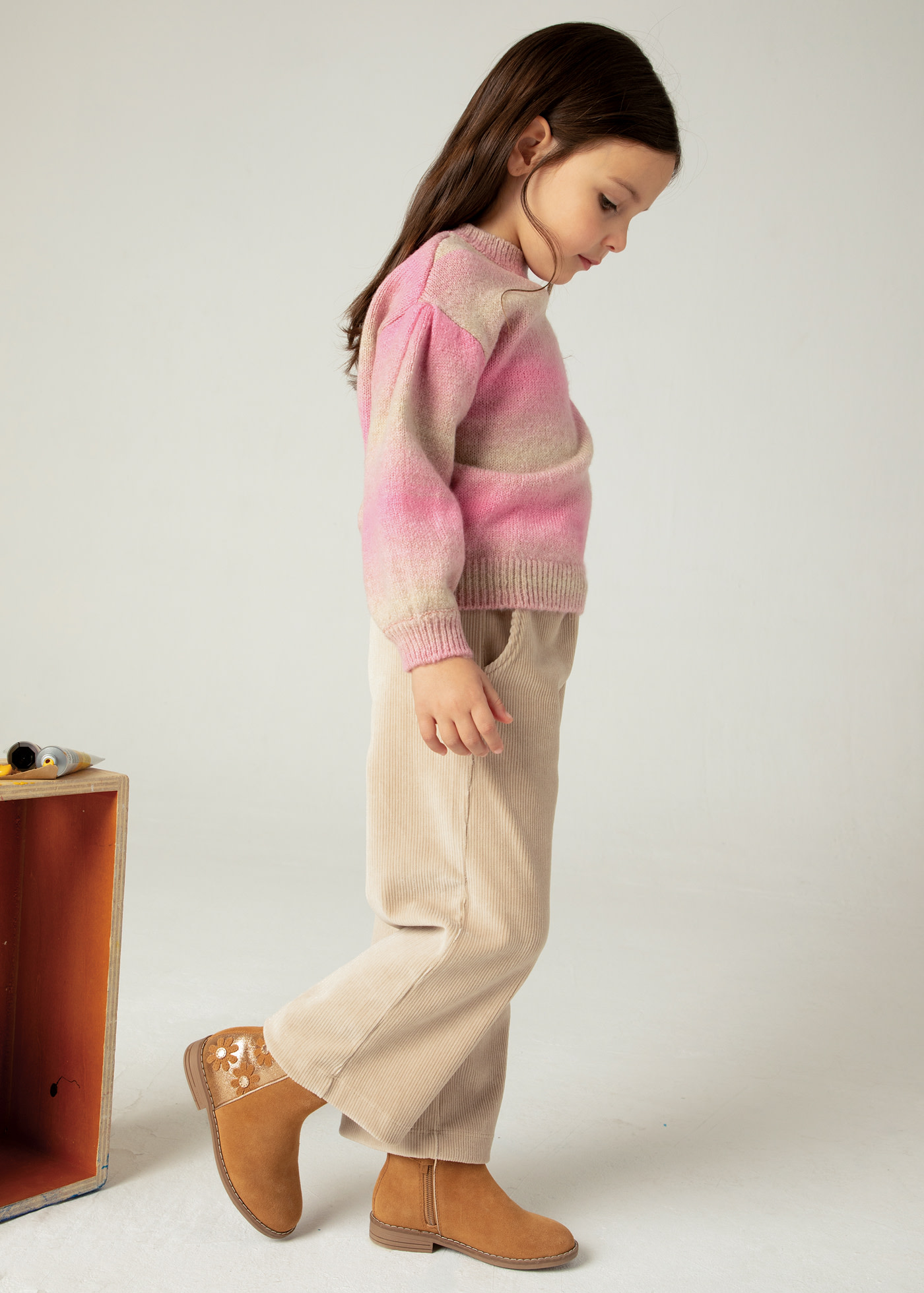 Girl Flared Corduroy Pants