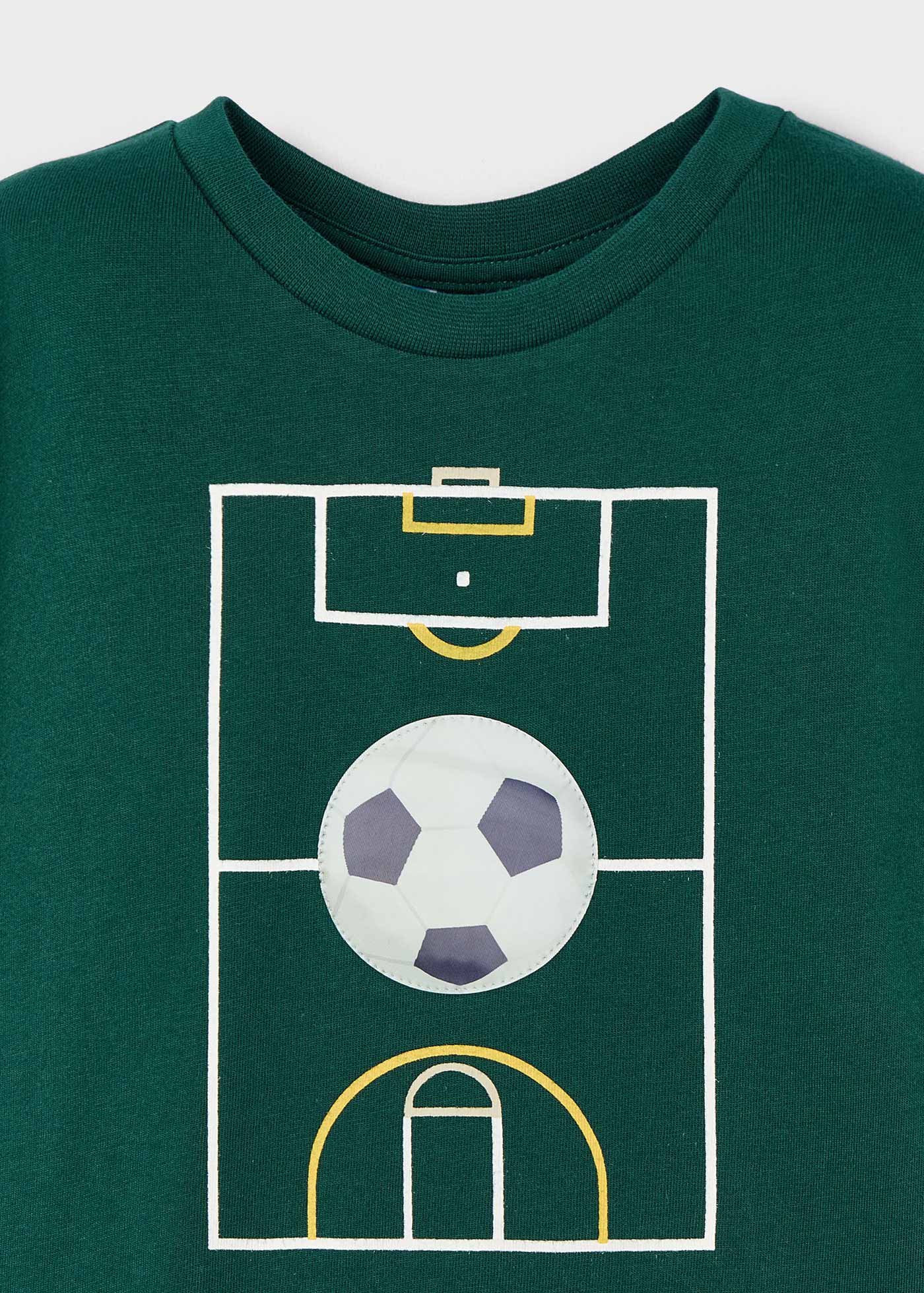 Boy Football Print T-Shirt