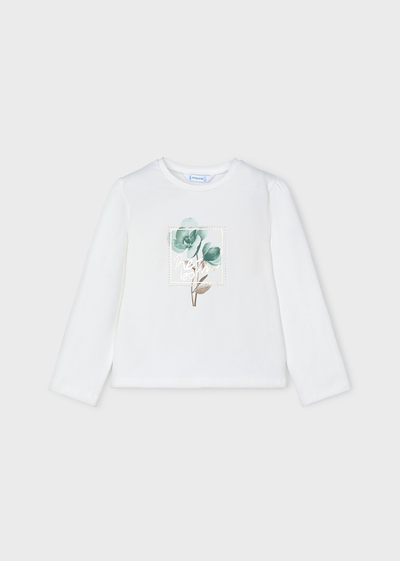 T-shirt fleurs fille