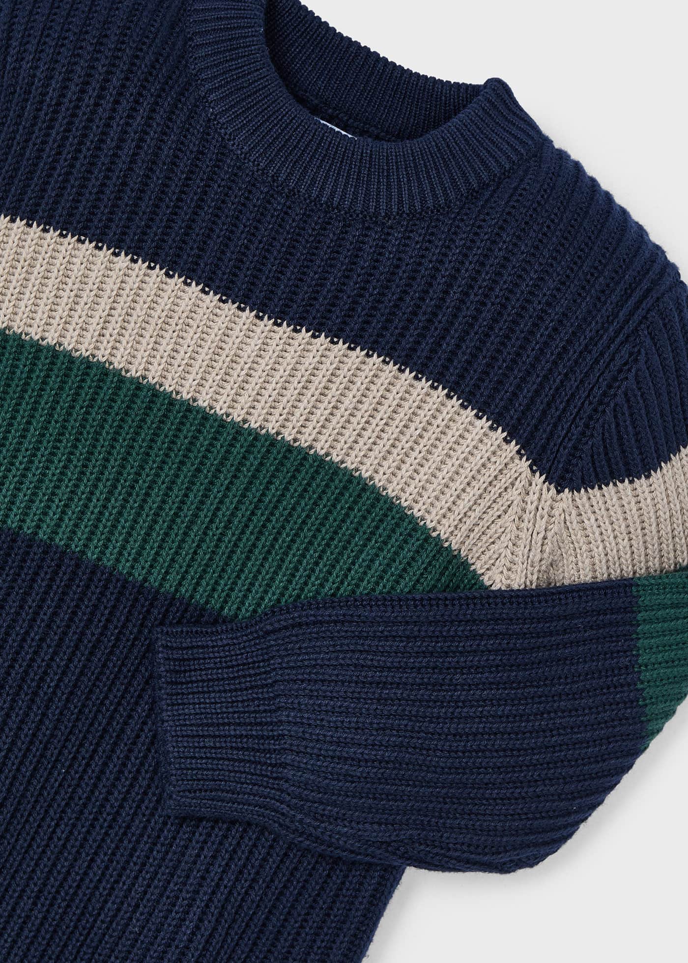 Boy Striped Ribbed Jumper