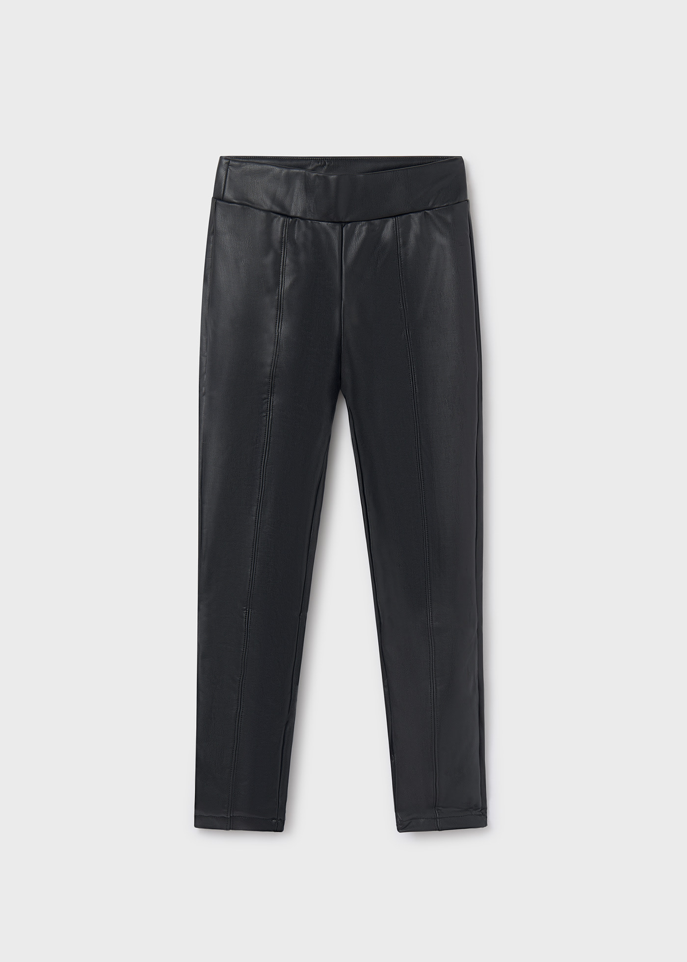 Leggings similpelle ragazza