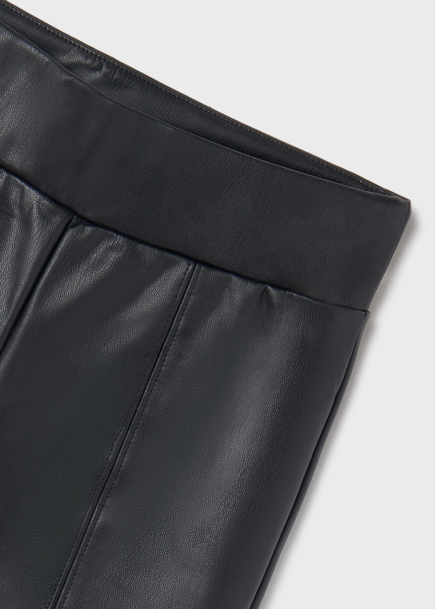 Leggings similpelle ragazza