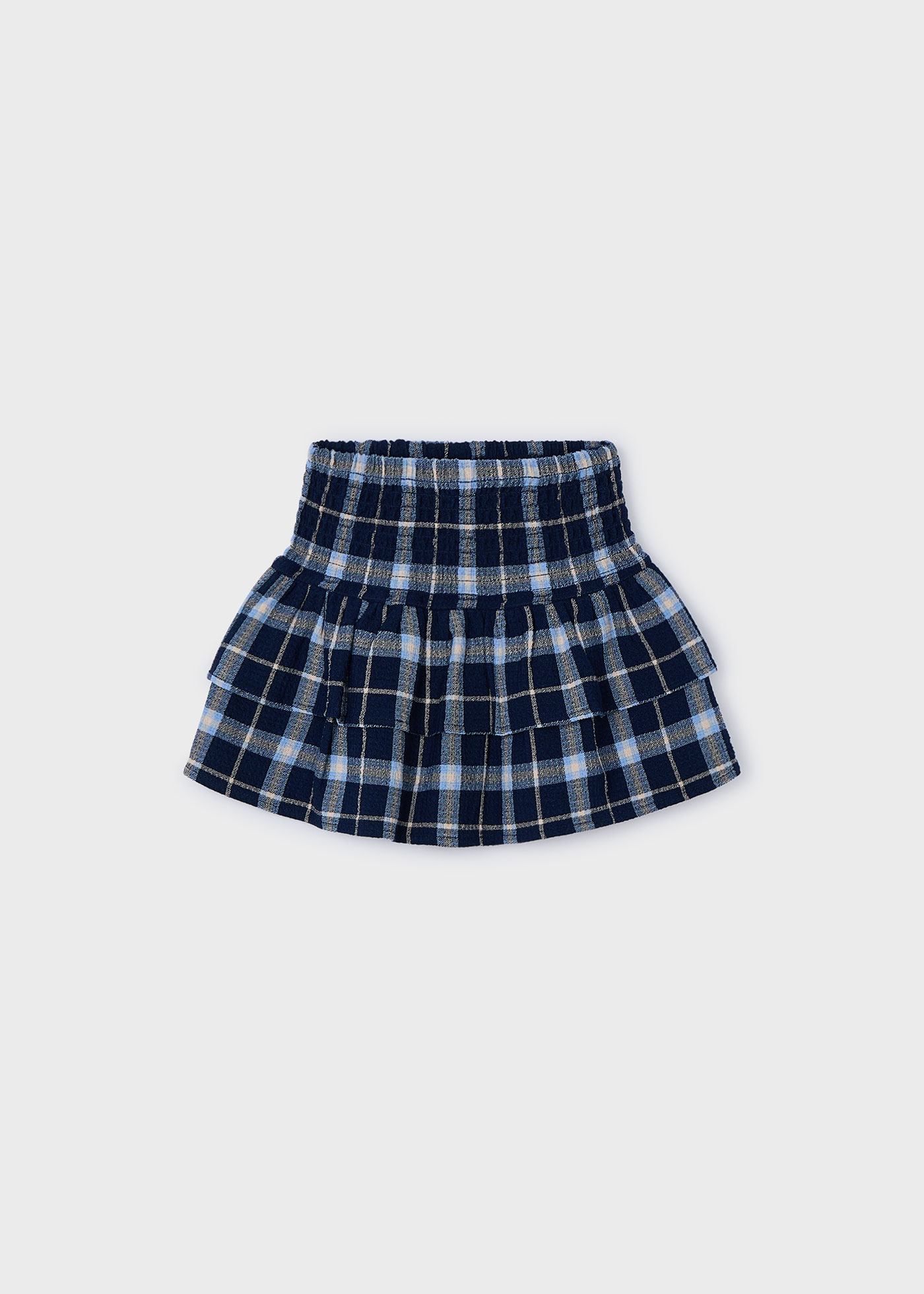 Girl Tartan Ruffle Skirt
