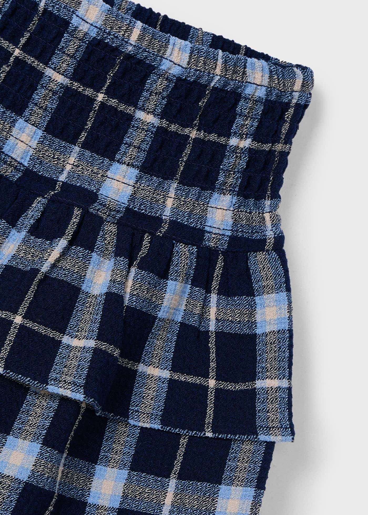 Girl Tartan Ruffle Skirt