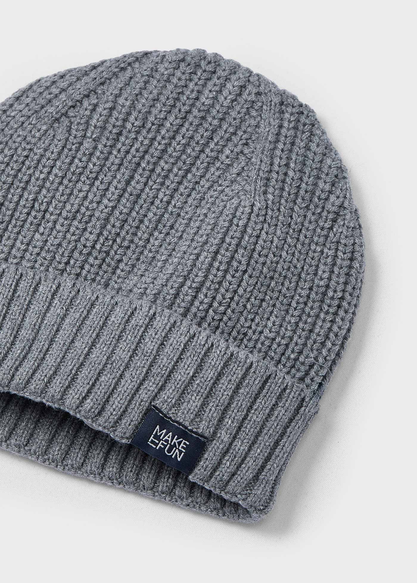 Gorro malha menino