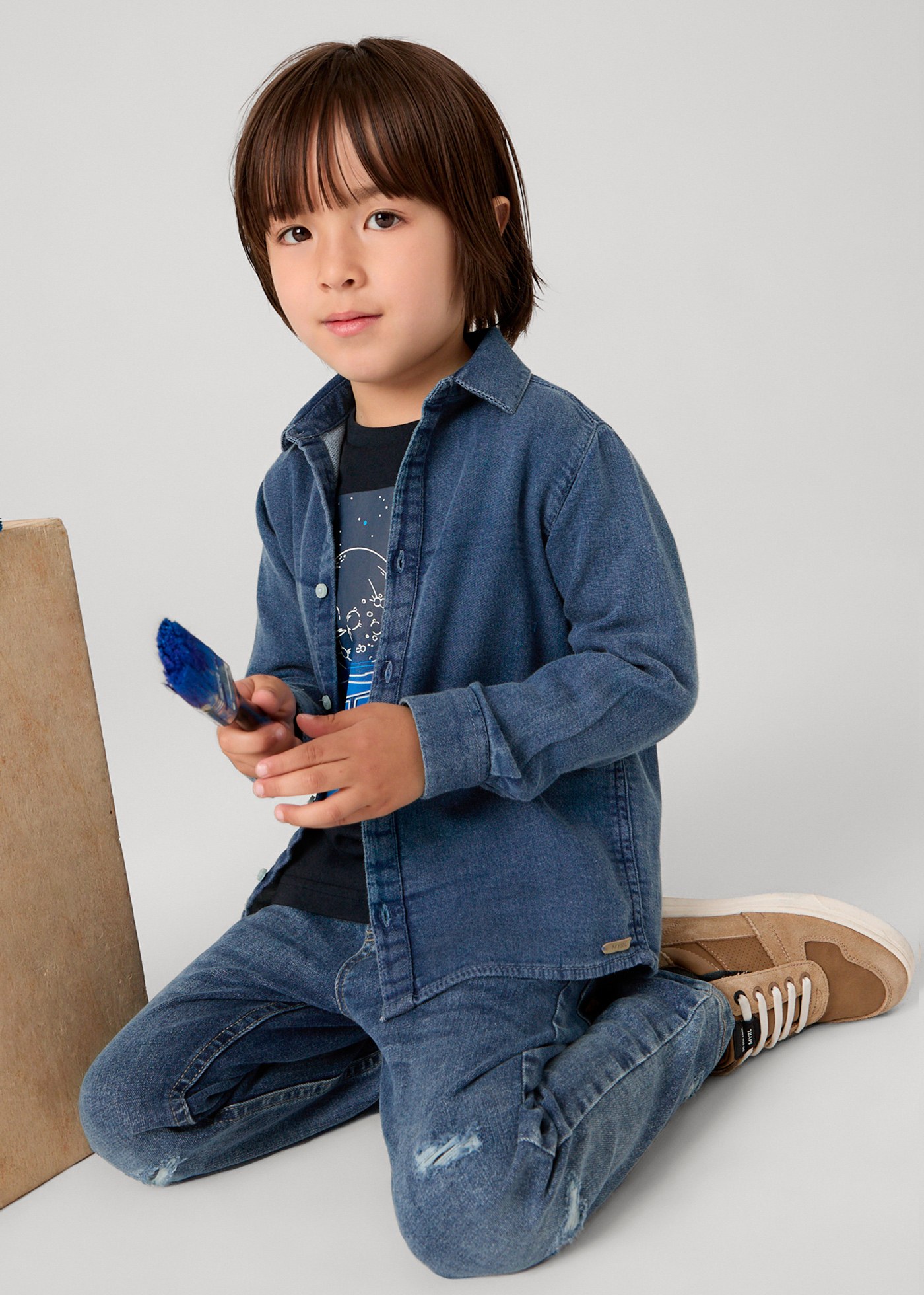 Boy Denim Overshirt