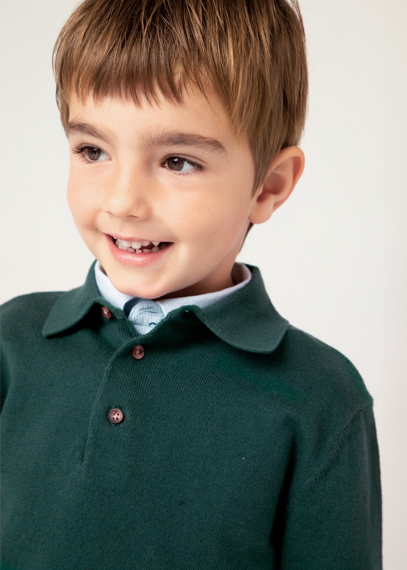 Boy Tricot Polo Shirt