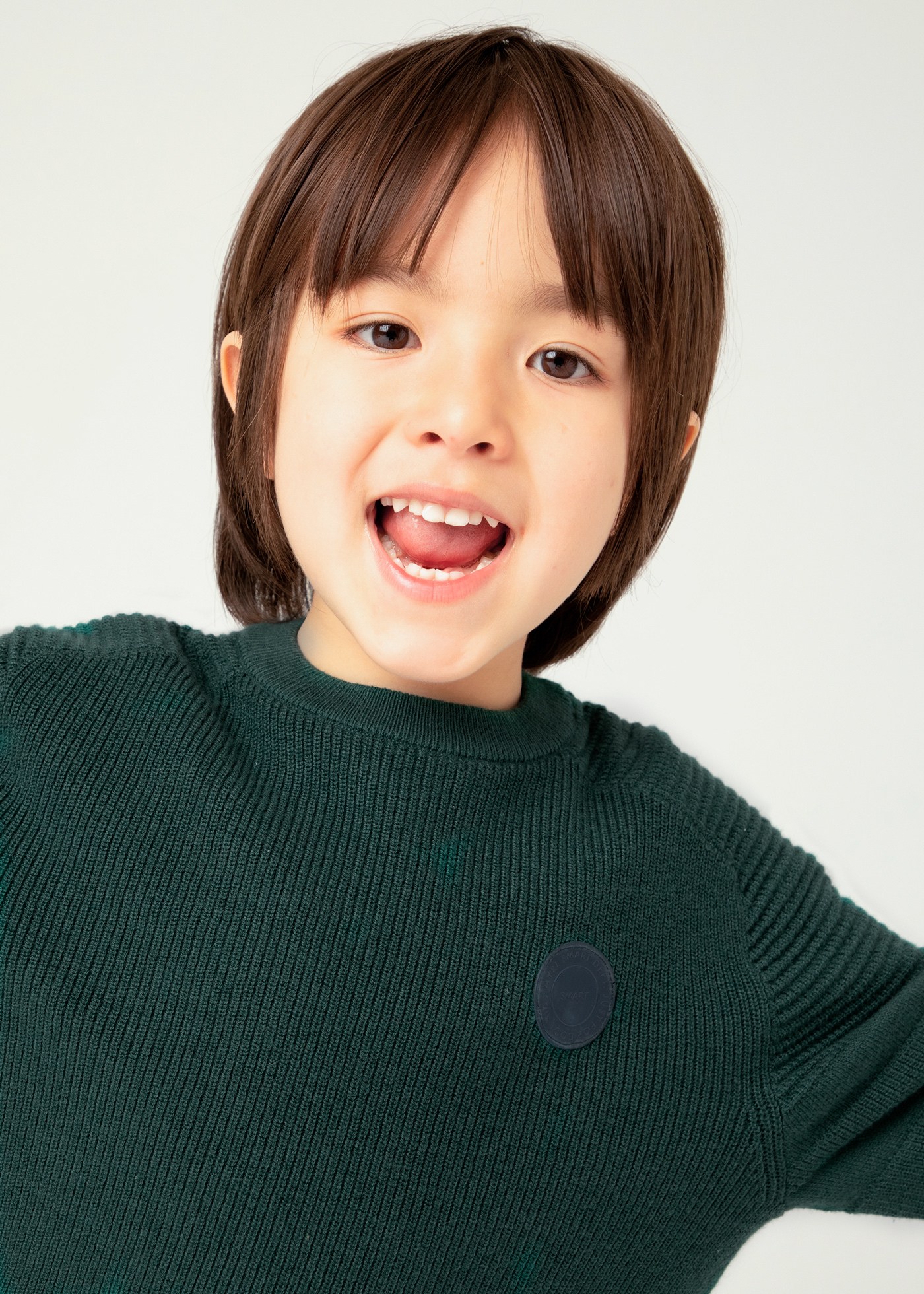 Boy Combined Knit Jumper