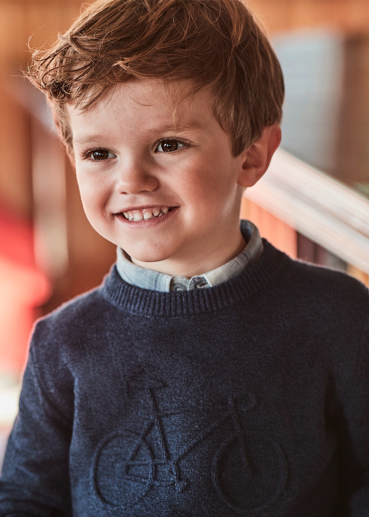 Maglione bicicletta rilievo bambino