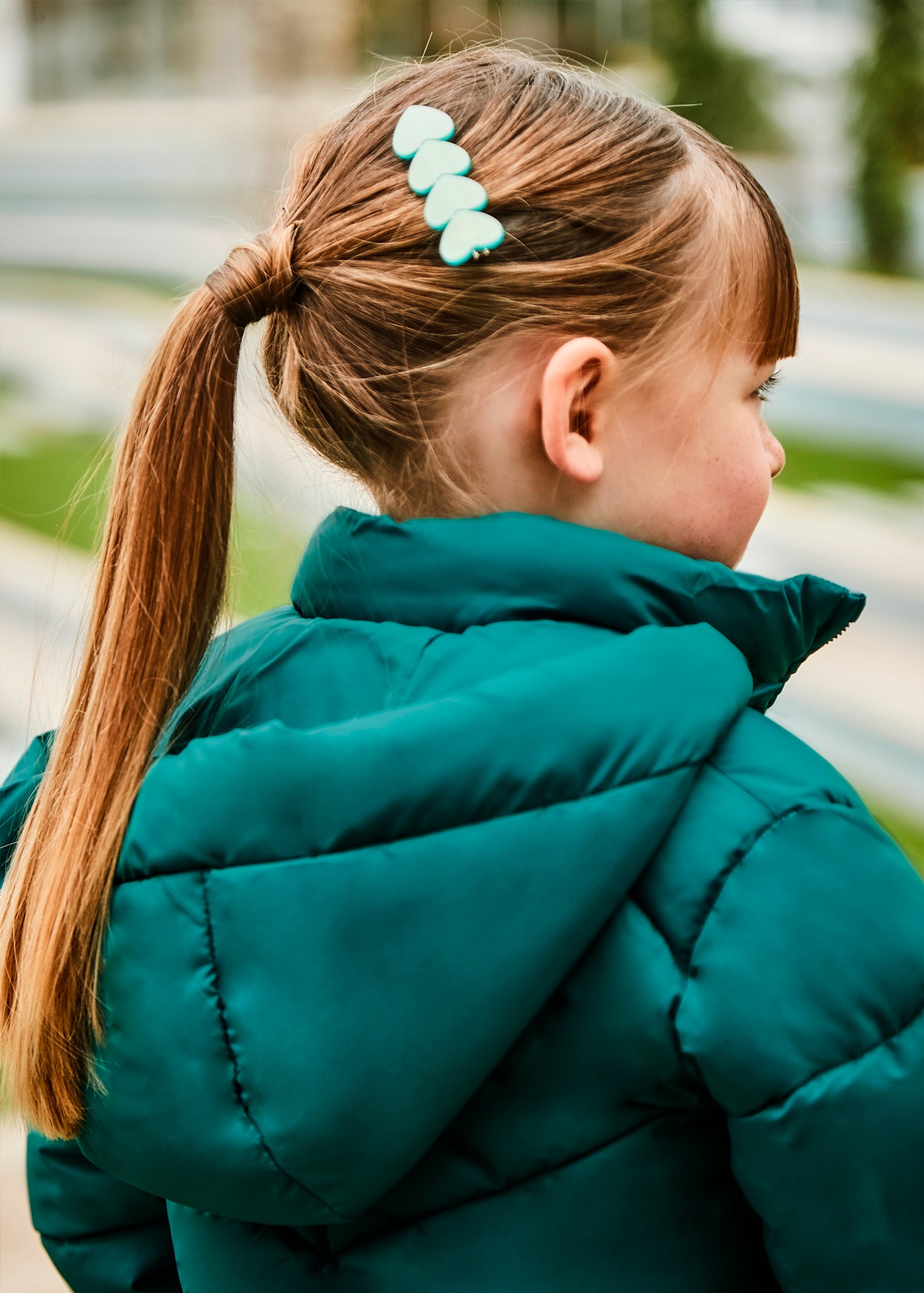 Chaquetón colegial básico niña