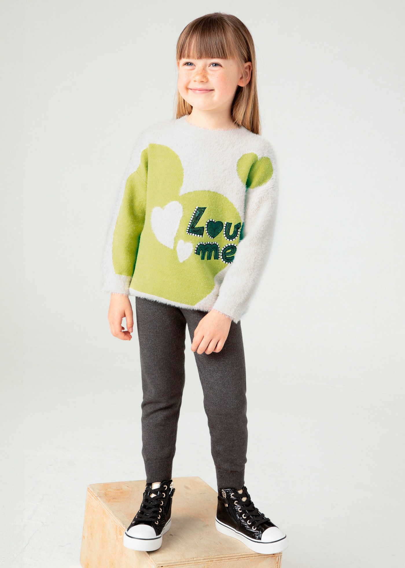 Girl Knit Sweater and Pants Set