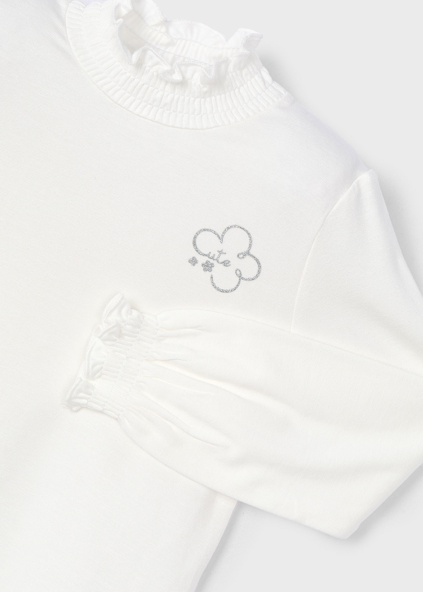 Tricou pe gat basic fetita
