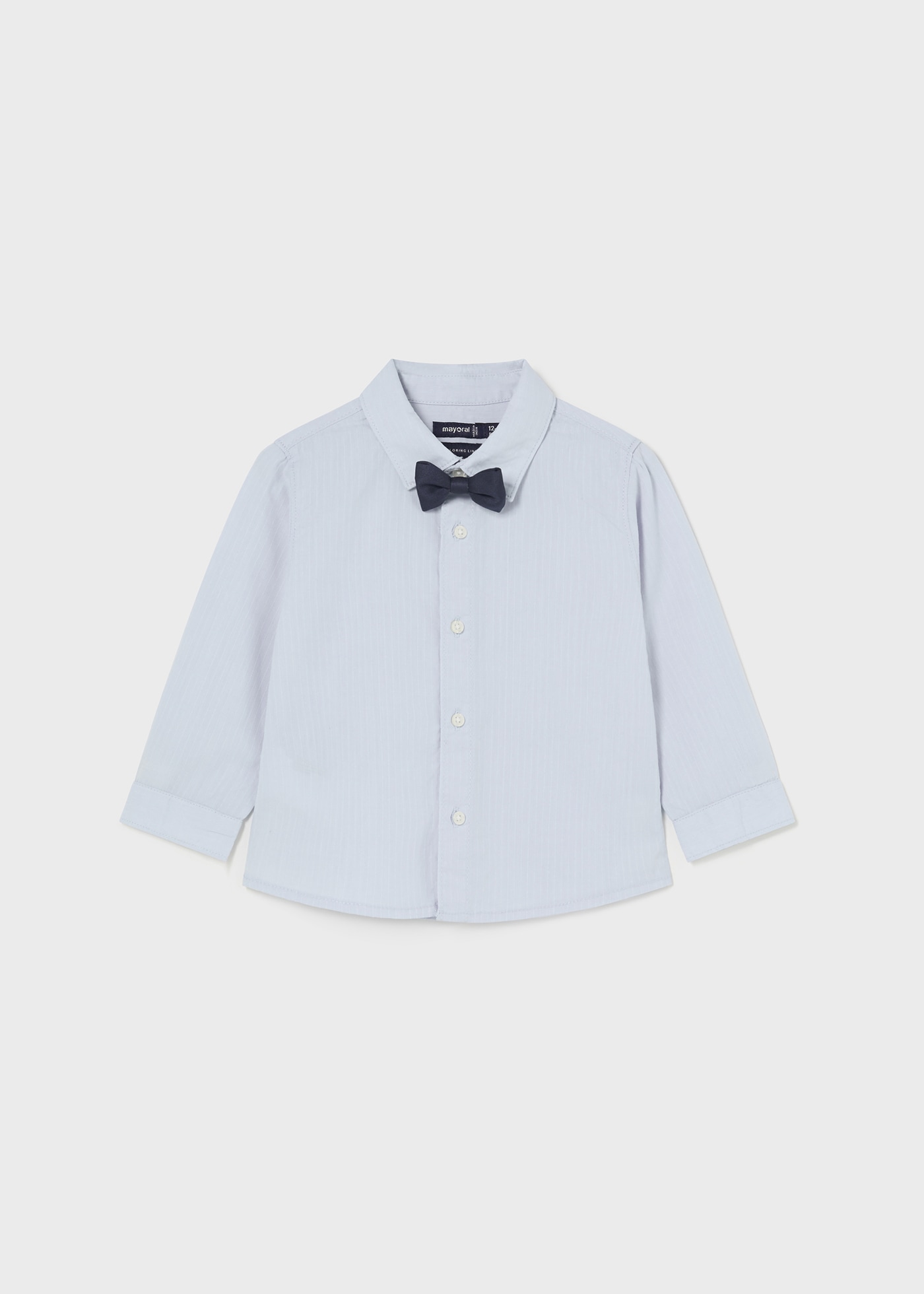 Chemise avec nœud papillon bébé