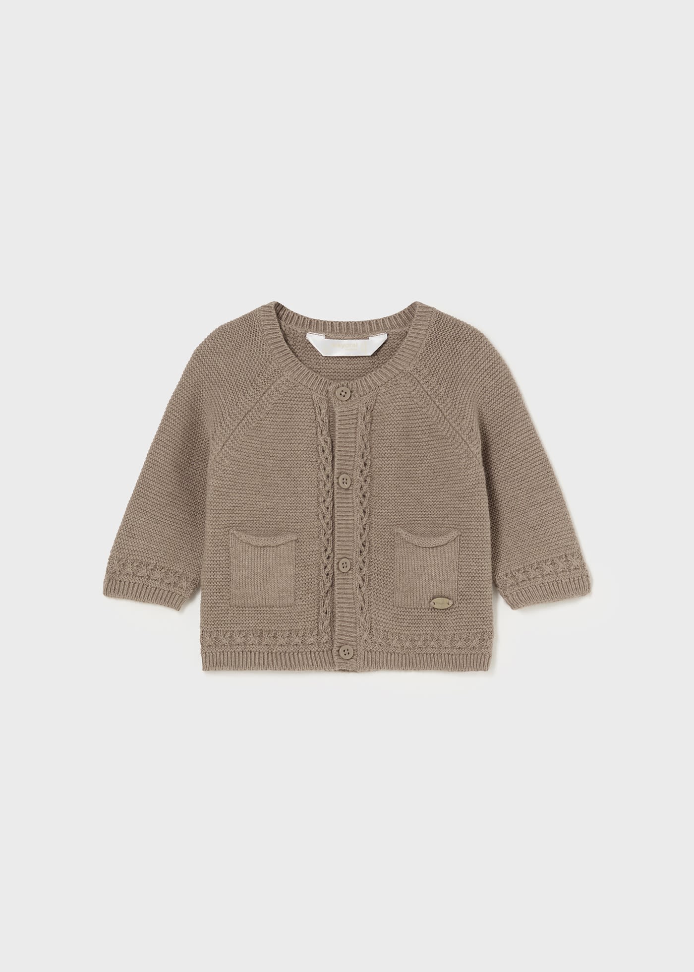 Cardigan in maglia neonato