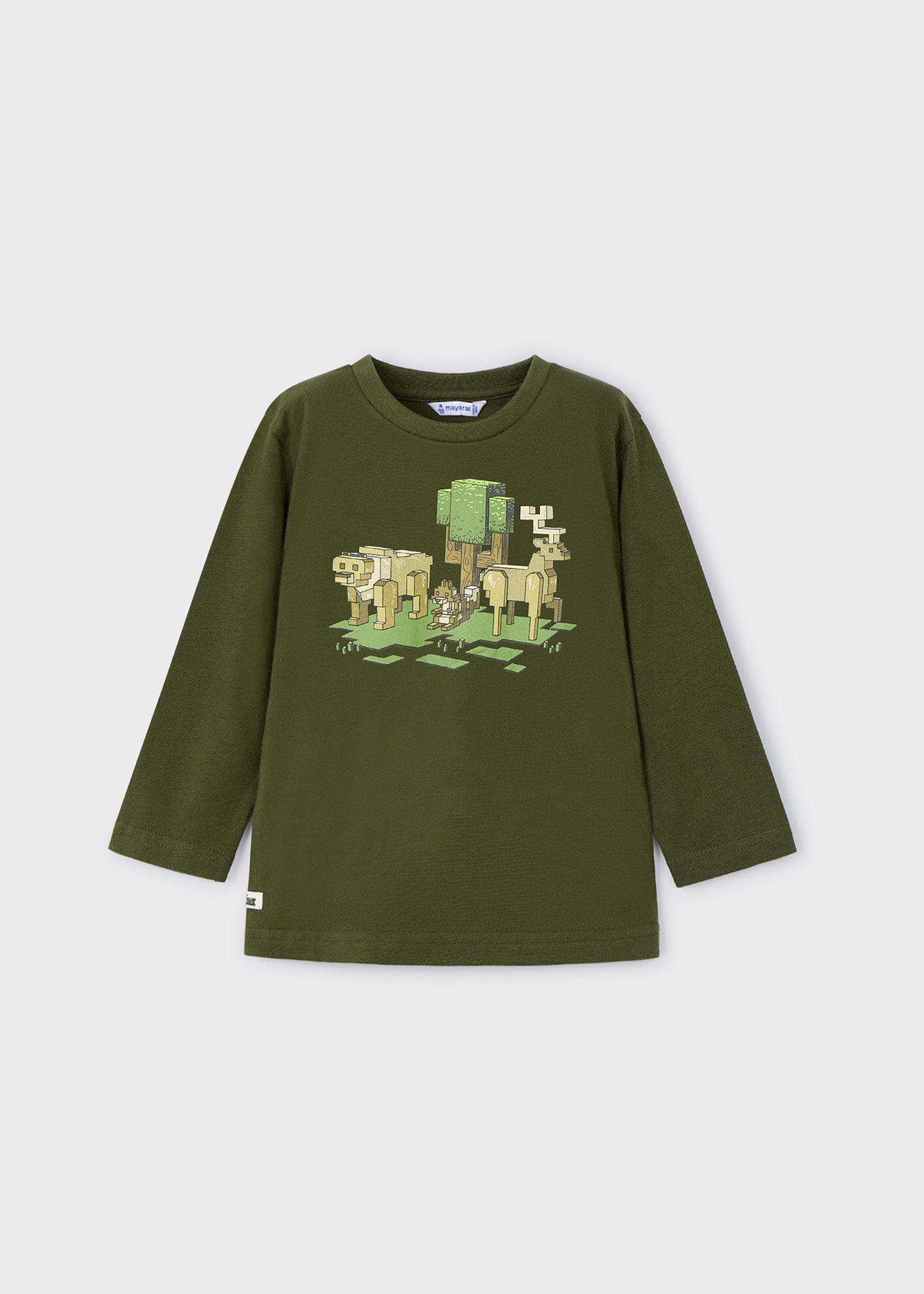 Boy Pixel Print T-Shirt