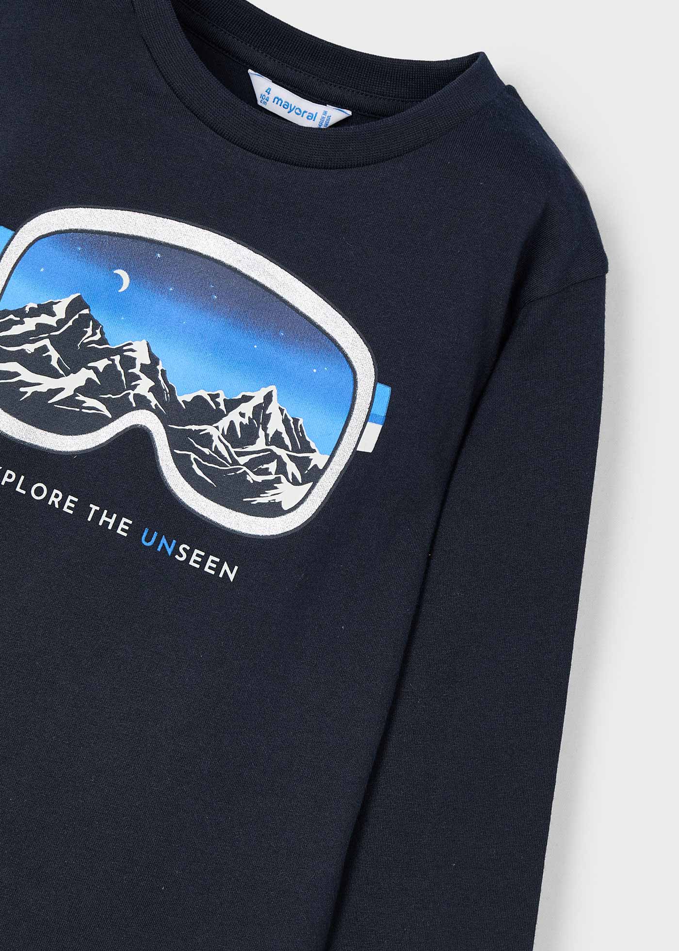 T-shirt ski goggles for boys