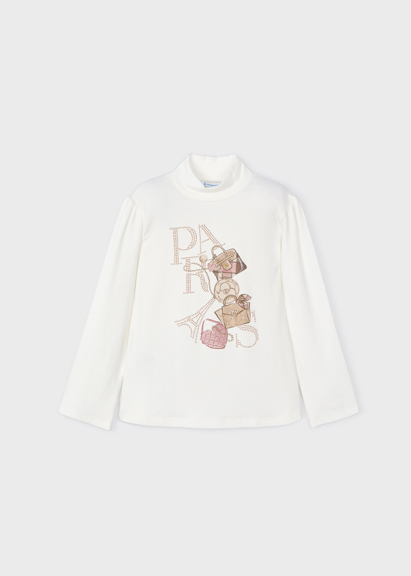 Maglietta lupetto borse bambina