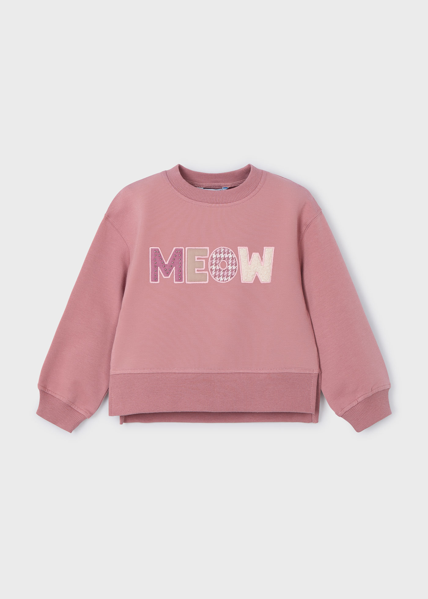 Sudadera mangas abullonadas niña