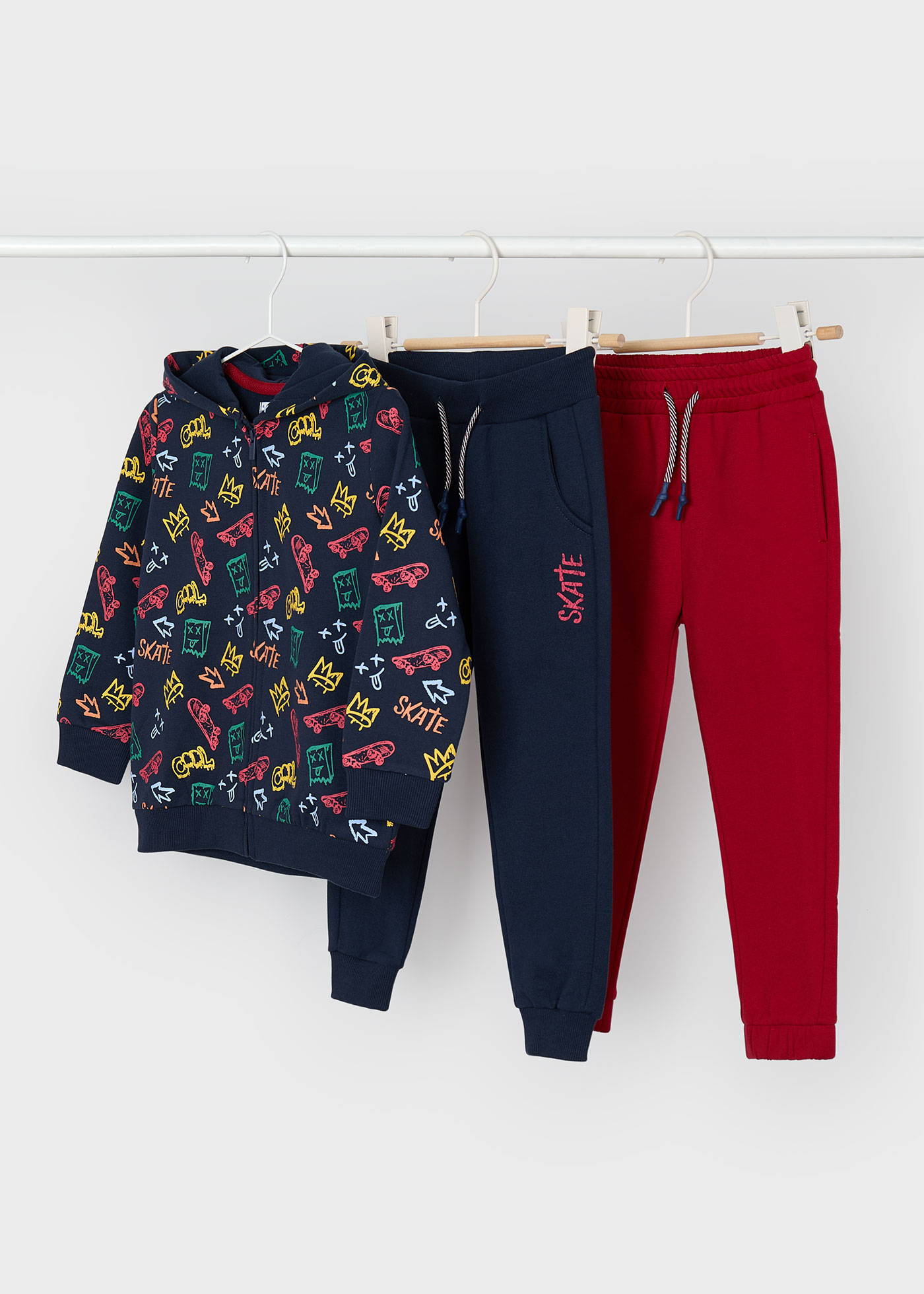 Trening cu 2 pantaloni baiat