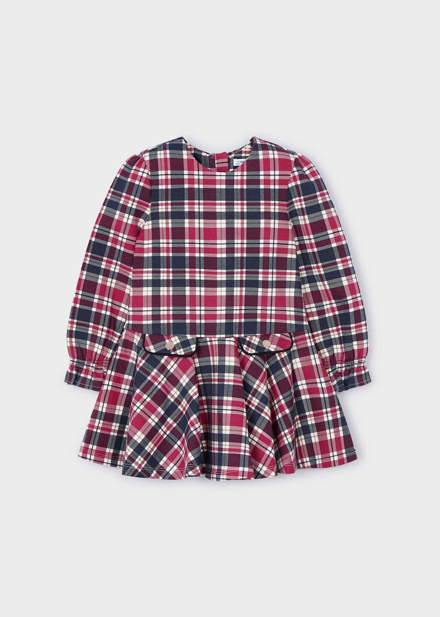 Girl Terry Tartan Dress