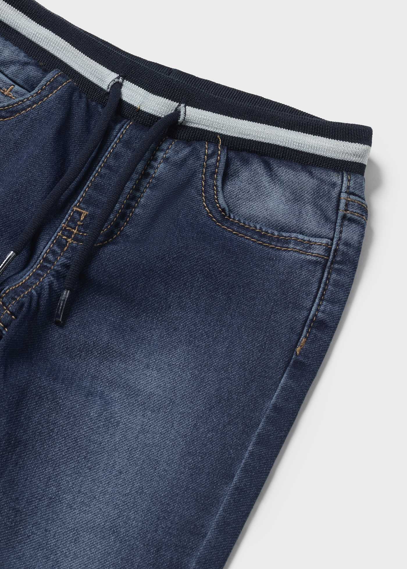 Pantalón denim jogger bebé