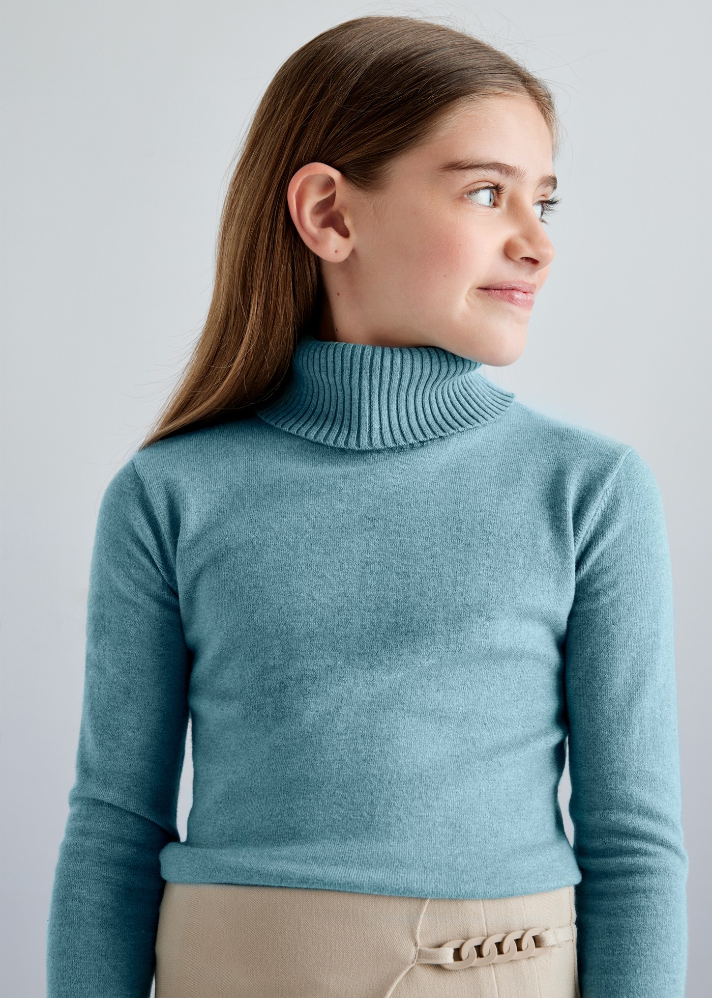 Girl Basic Turtleneck Jumper