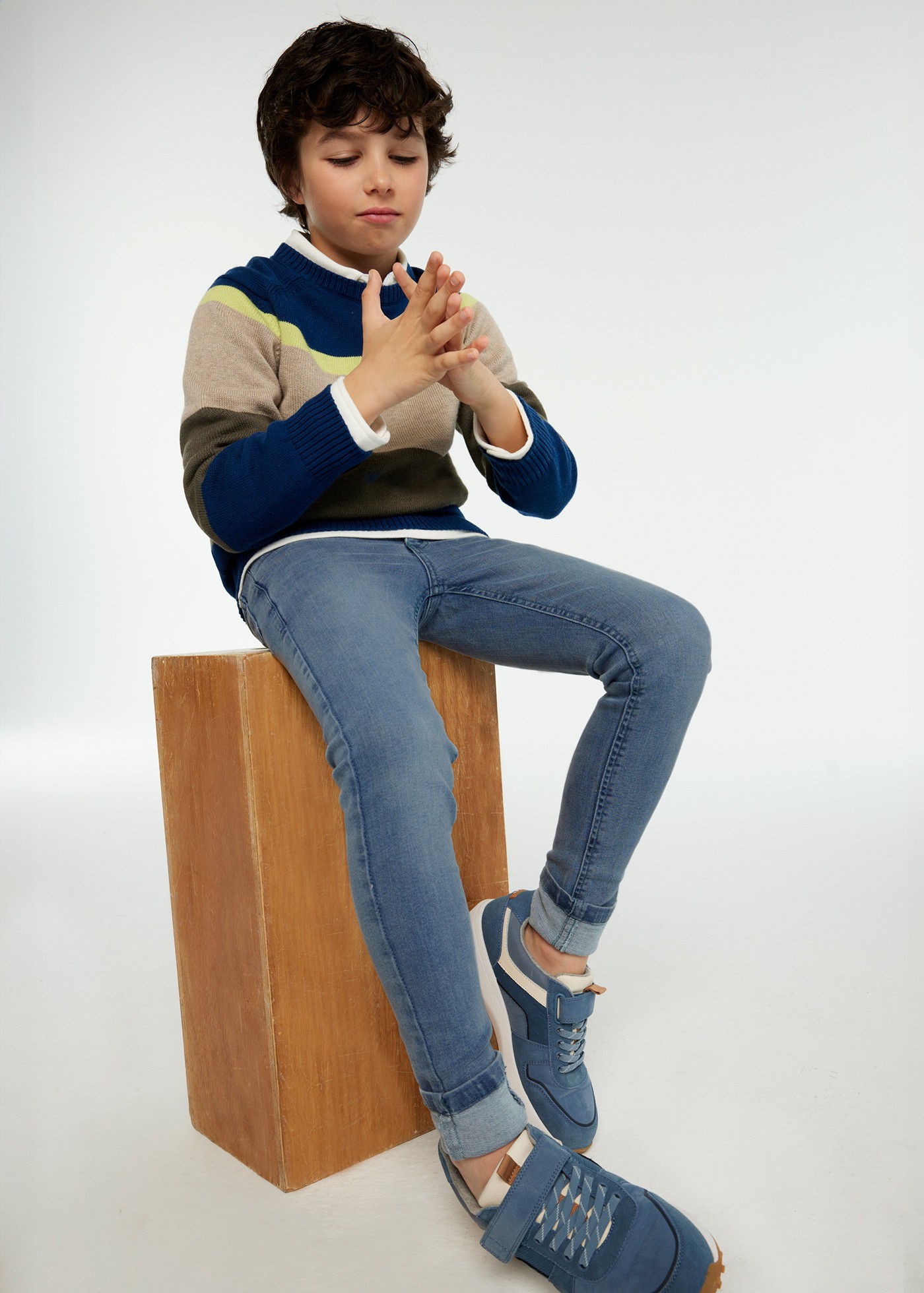 Boy Basic Fitted Jeans