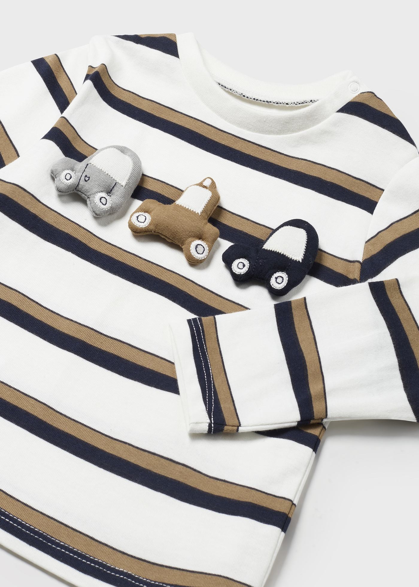 Baby Striped Car T-Shirt