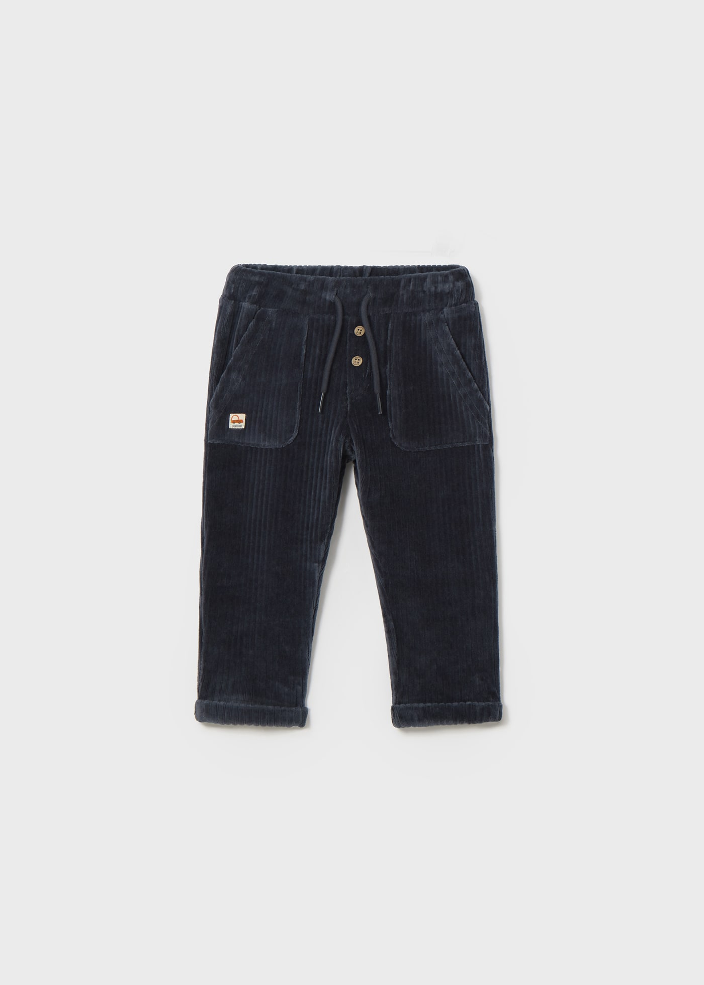 Pantalon jogger en velours côtelé bébé