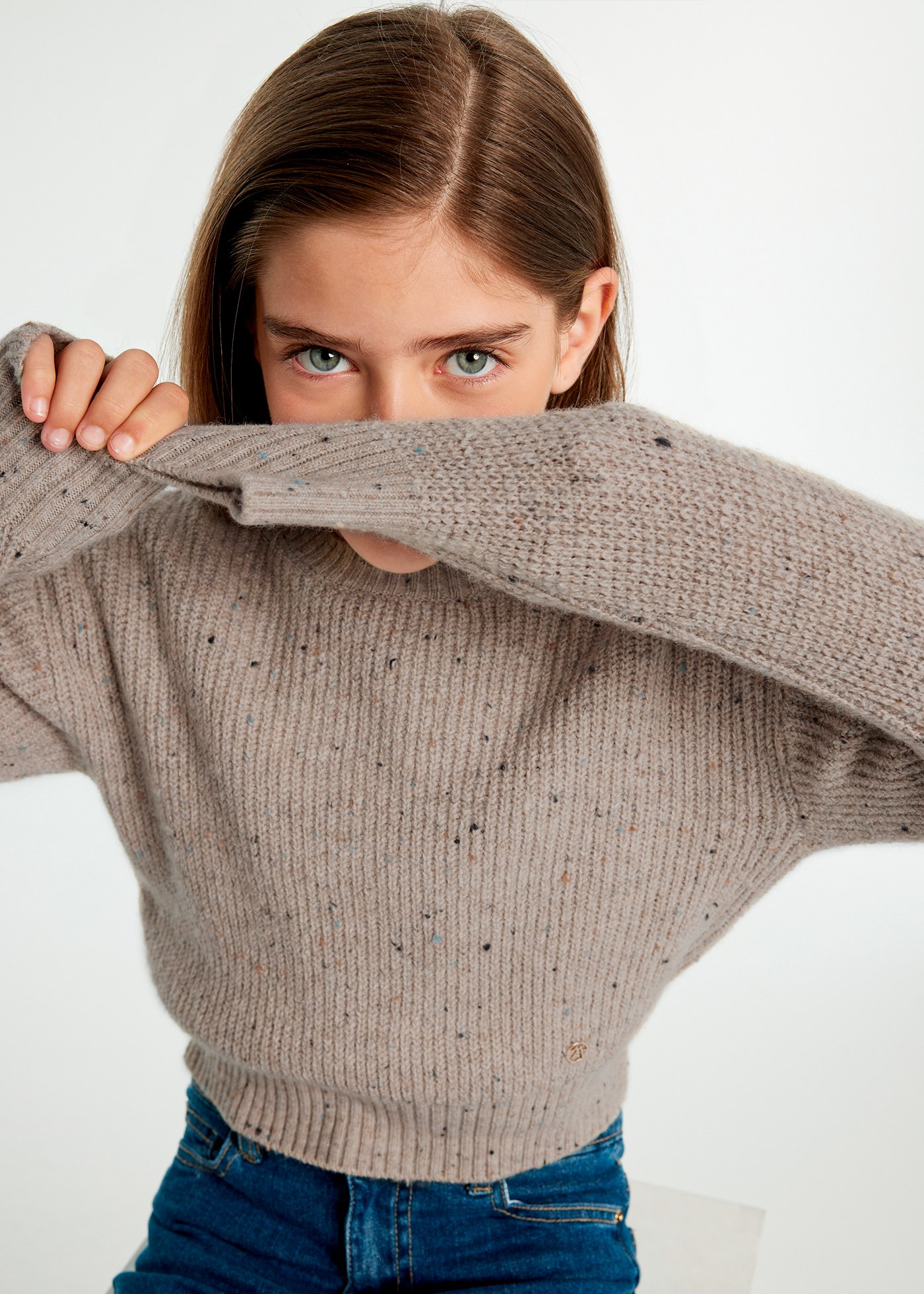 Girl Heather Sweater