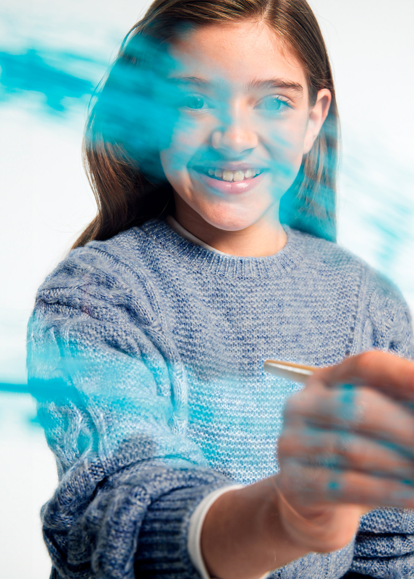 Girl Braided Jumper