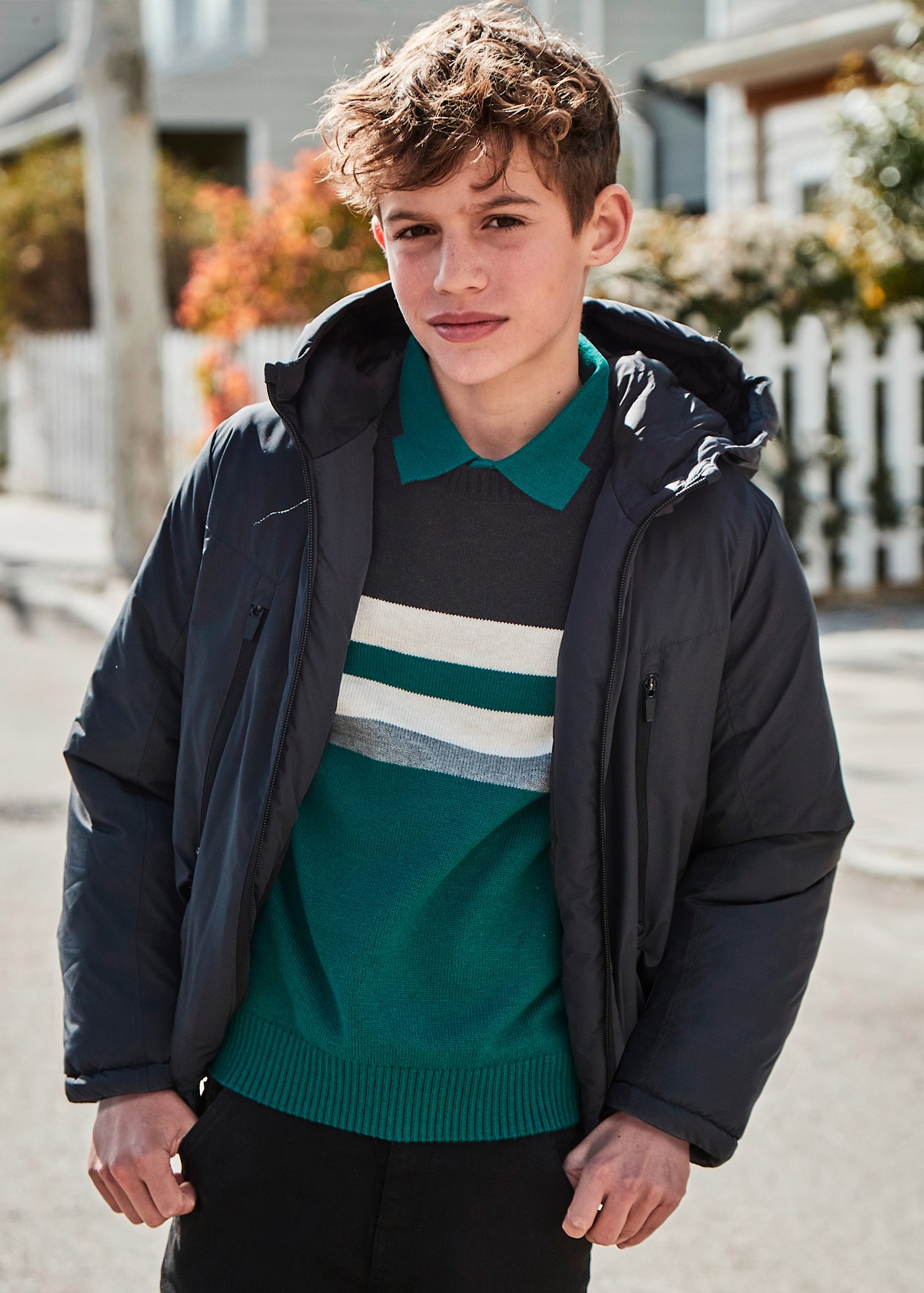 Boy Jacket with Inner Padding Storm Mayoral