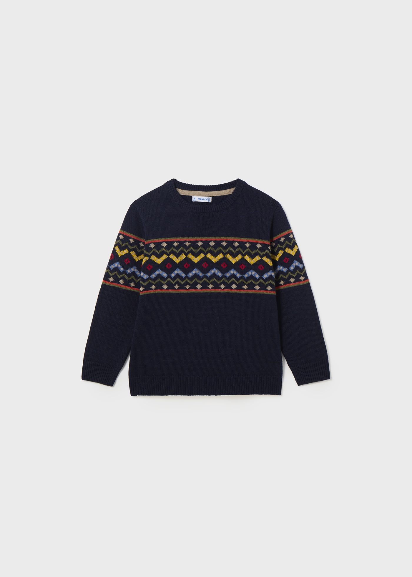 Boy Jacquard Jumper