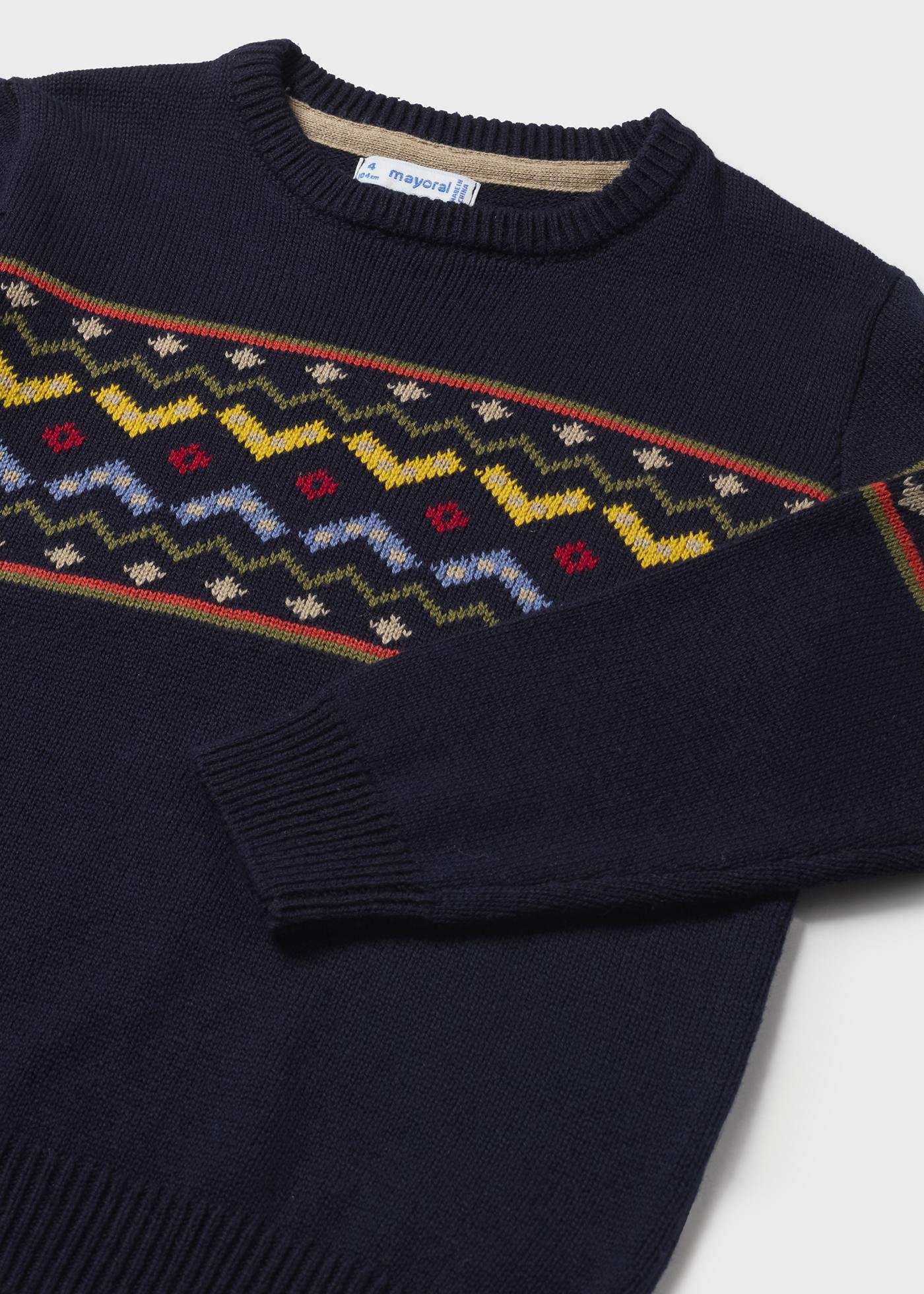 Boy Jacquard Jumper