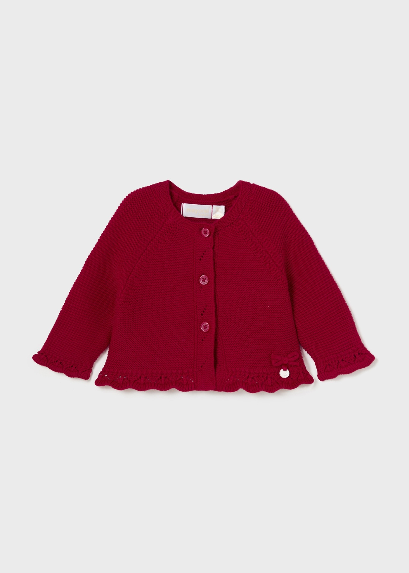 Cardigan tricoté nouveau-né