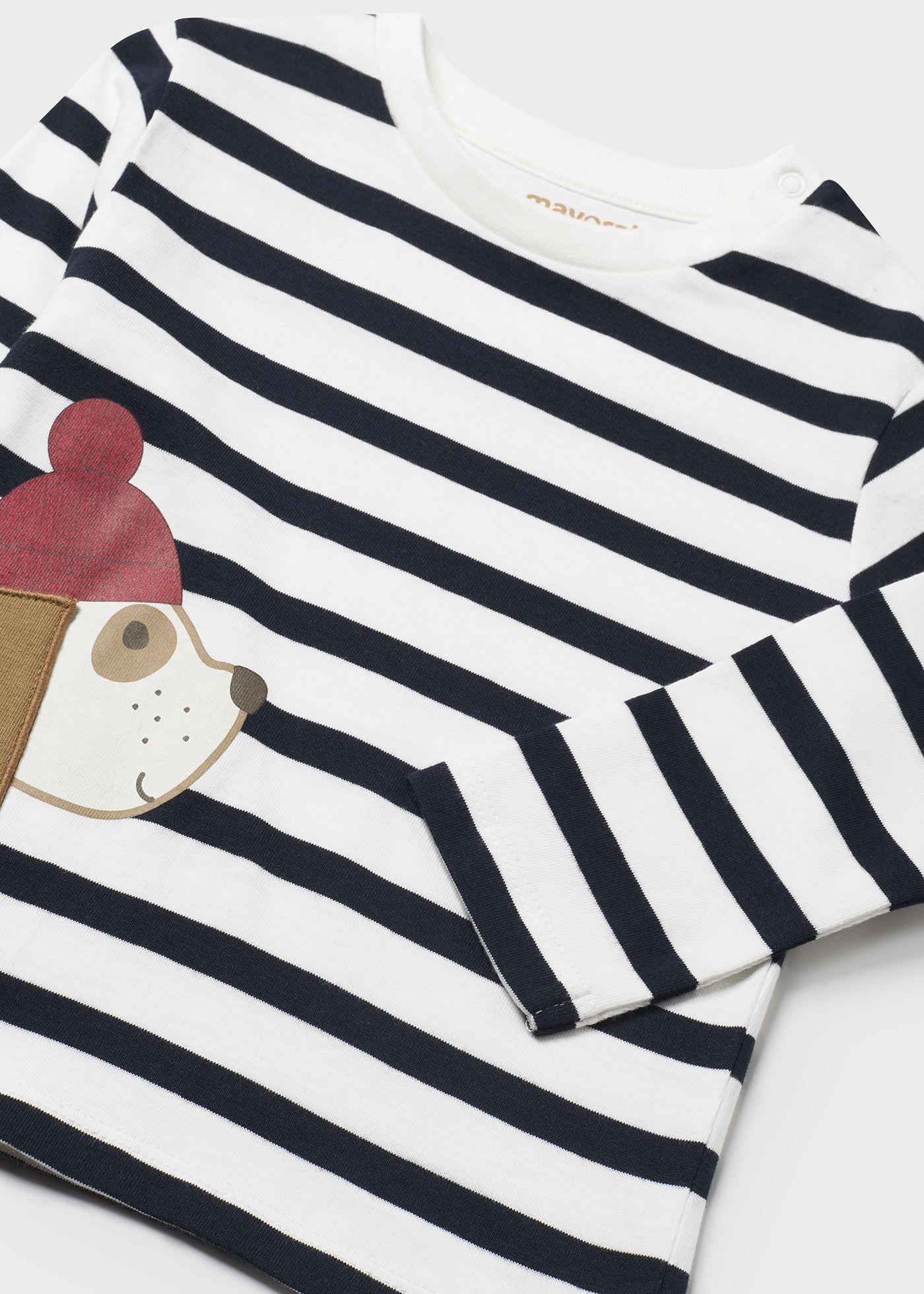 Baby Striped Puppy Top