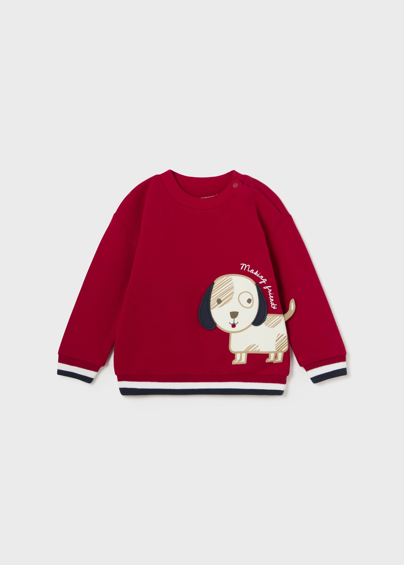 Sweatshirt Applikation 3D Baby