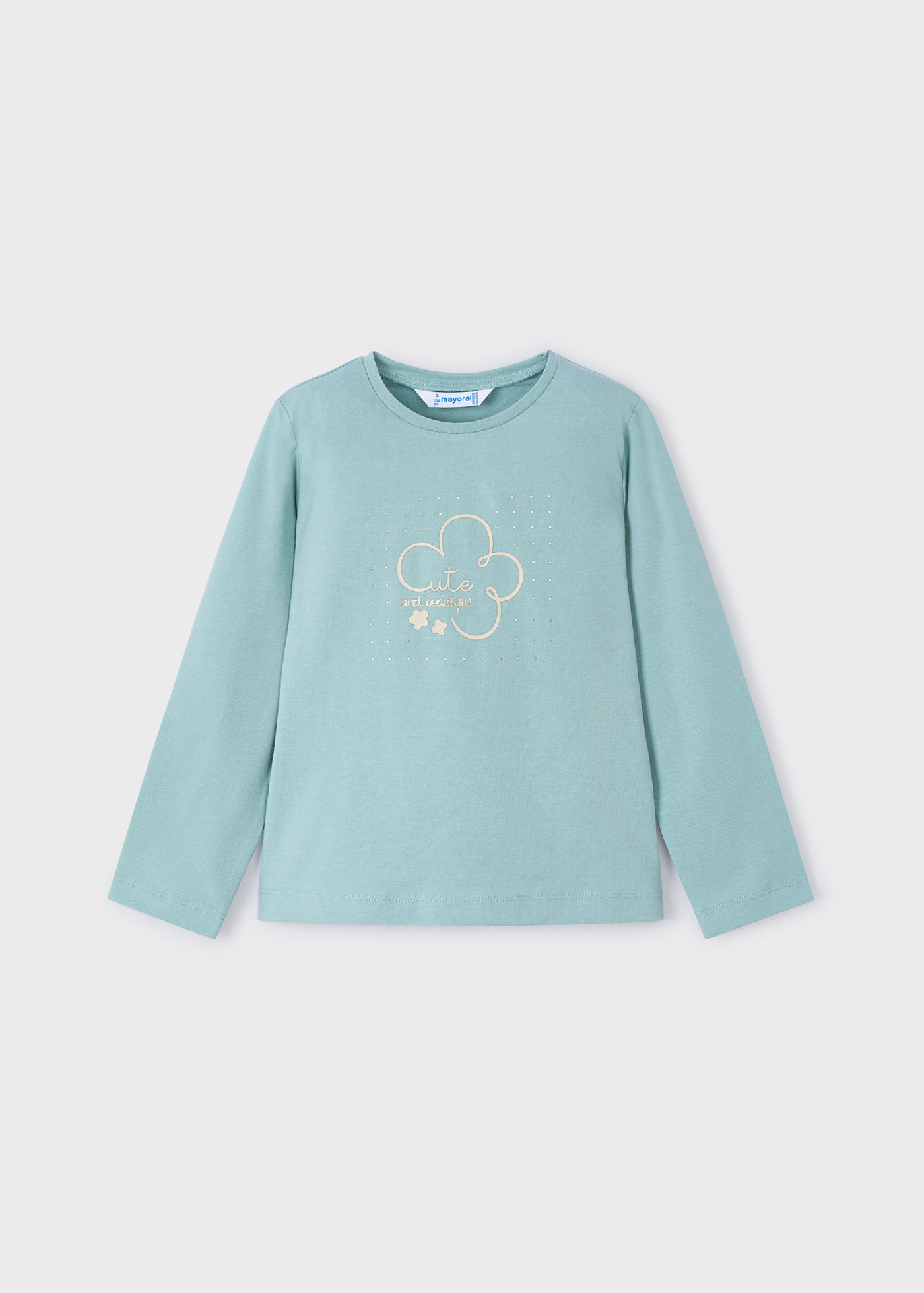 Girl Basic Flower T-Shirt