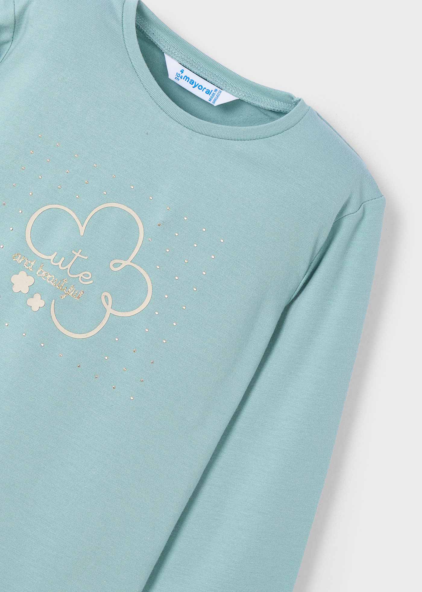 Girl Basic Flower T-Shirt