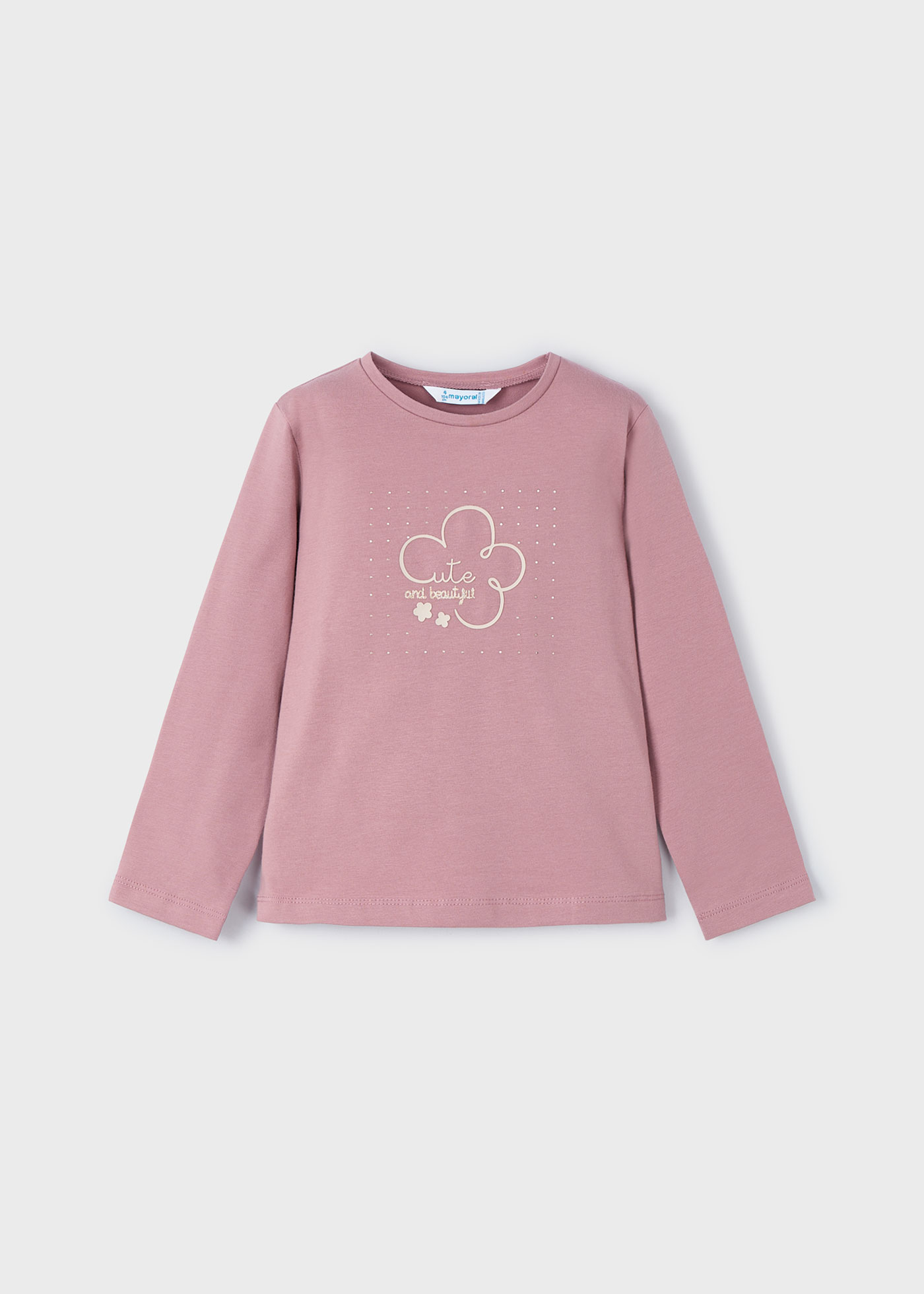 Girl Basic Flower T-Shirt