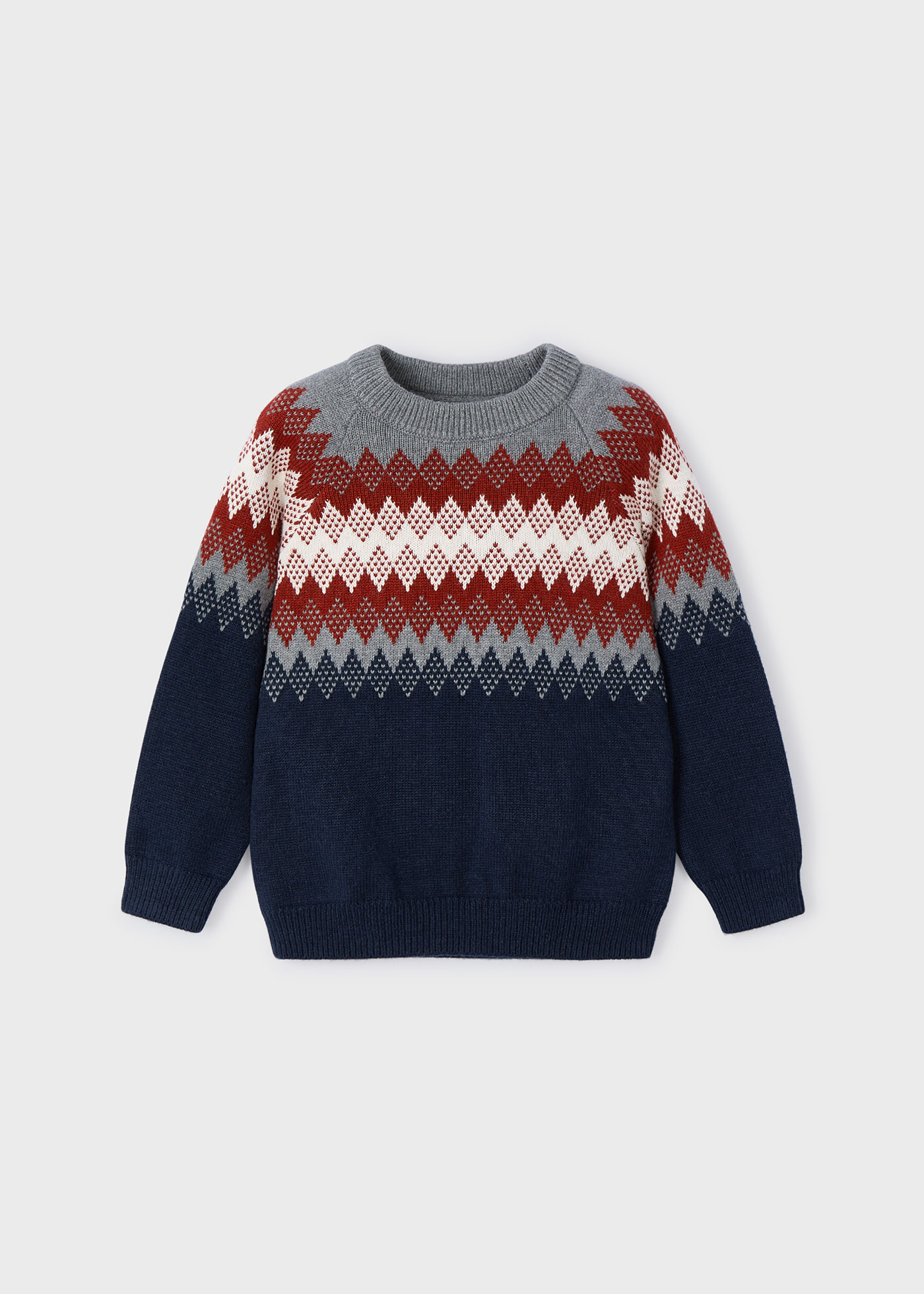 Boy Jacquard Jumper