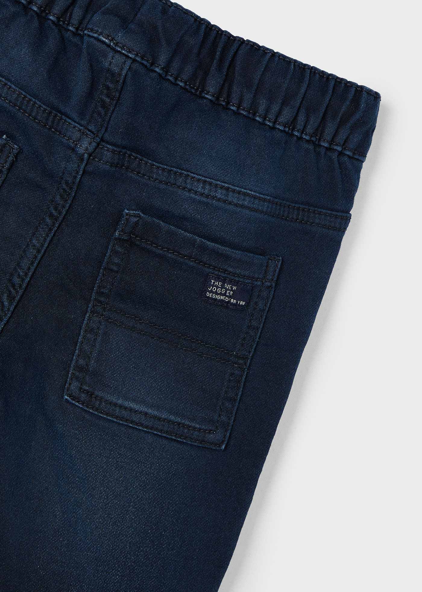 Pantalon en denim jogger garçon