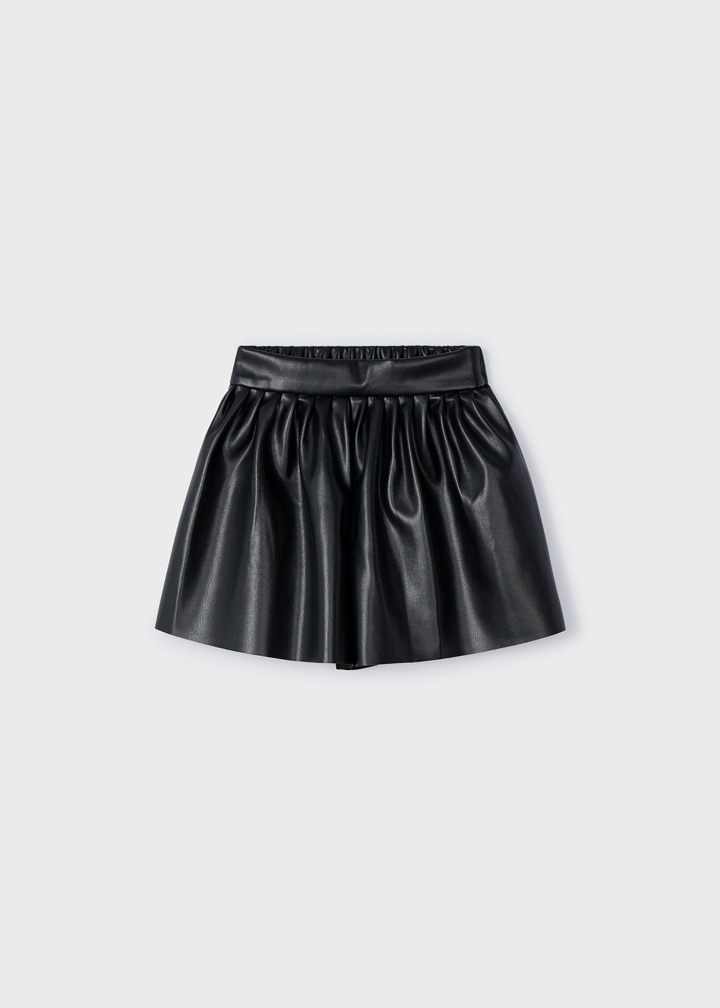 Girl Faux Leather Shorts